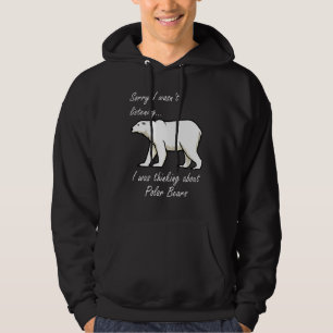 Sudadera Pensando en la aventura de los osos polares