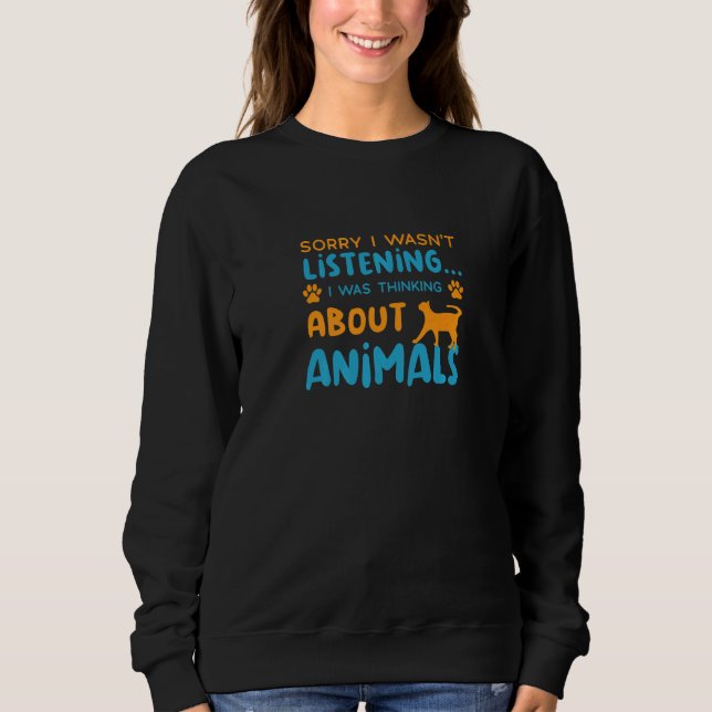 Sudadera Pensando en salvar animales de rescate 1 (Anverso)