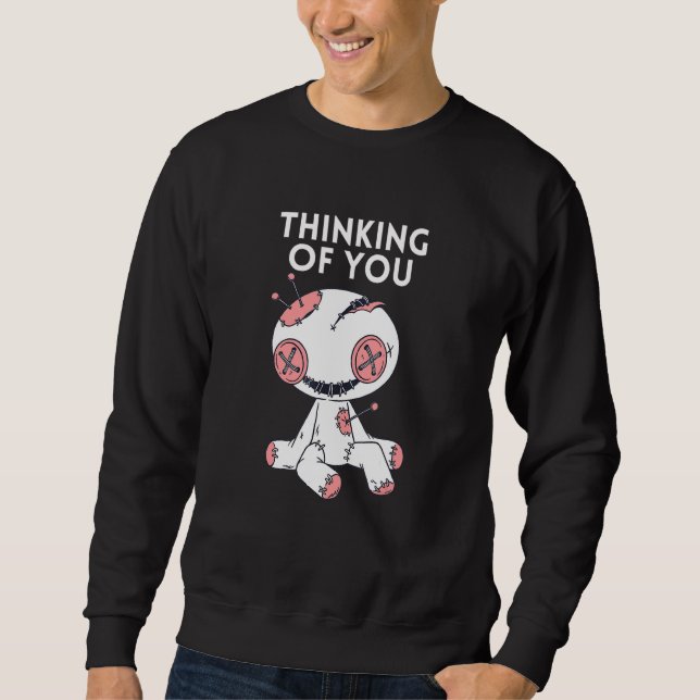 Sudadera Pensando En Voodoo Doll 1 (Anverso)