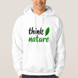 Sudadera pensar en la naturaleza