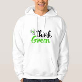 Sudadera pensar en verde