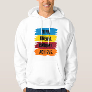 Sudadera Pensar, soñar, conquistar, lograr