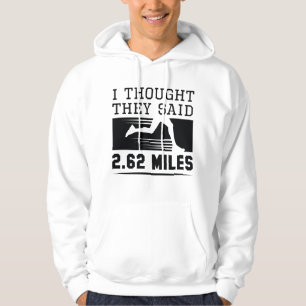 Sudadera Pensé Que Decían 3.62 Millas