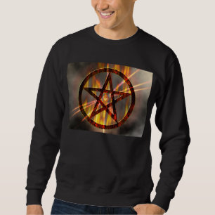 Sudadera Pentagram ardiente