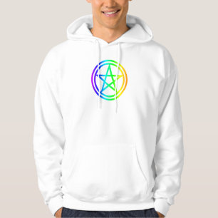 Sudadera Pentagram vertical del arco iris