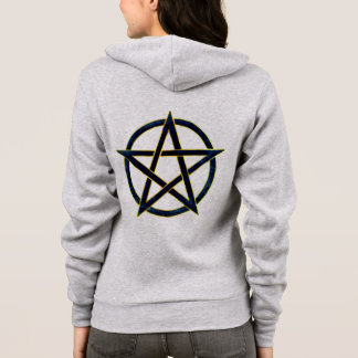 Sudadera Pentagram zafiro: El portal de la sabiduría divina