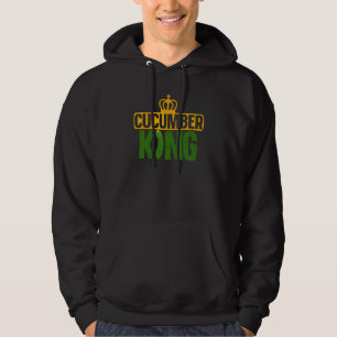 Sudadera Pepino Rey Pickle Verdura Vegano Granjero