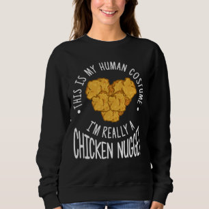 Sudadera Pepita de pollo humana divertida del traje