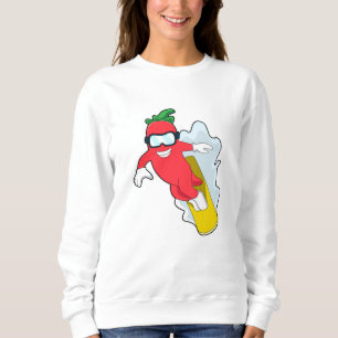 Sudadera Pepper en Snowboard con Snowboard