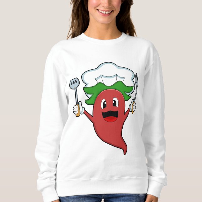Sudadera Pepper Vegan Cook (Anverso)