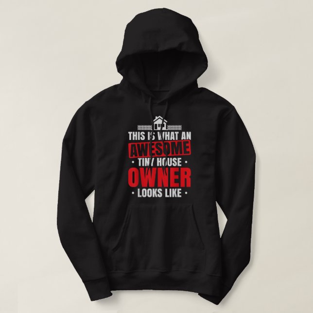 Sudadera Pequeña Casa Propietaria Movimiento Pequeño Minito (Diseño del anverso)