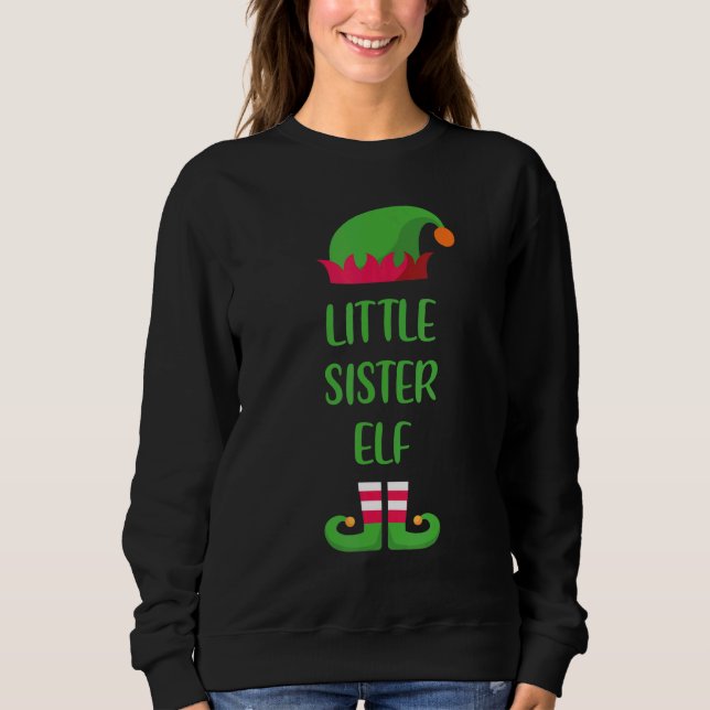 Sudadera Pequeña Hermana Navidades Mayores Grupo de Concord (Anverso)