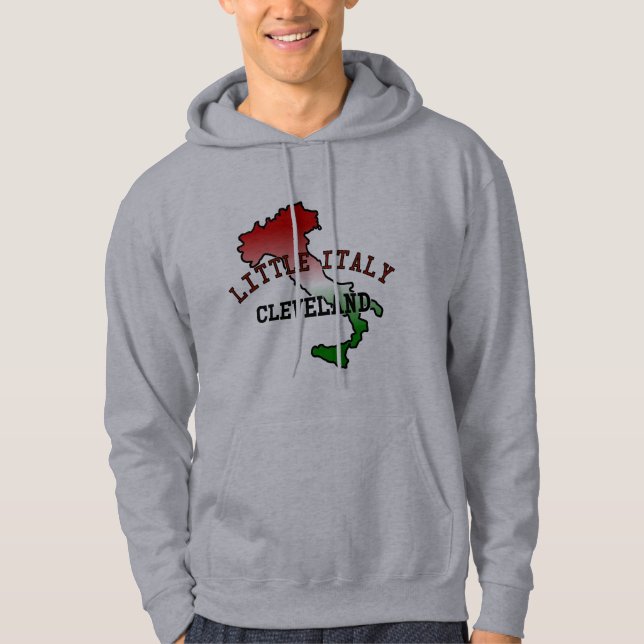 Sudadera Pequeña Italia Cleveland (Anverso)