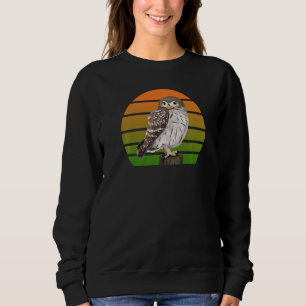 Sudadera Pequeña Lechuza Observadora de Aves Ornitólogo Bio