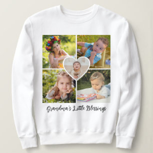 Sudadera Pequeñas Bendiciones de la Abuela Collage Personal