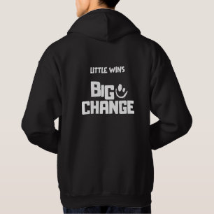 Sudadera Pequeñas victorias Gran cambio