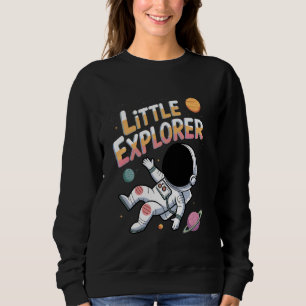 Sudadera Pequeño Explorador Astronomía Planeta Astrología S
