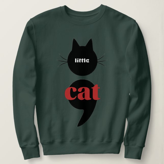 Sudadera pequeño gato (Anverso del diseño)