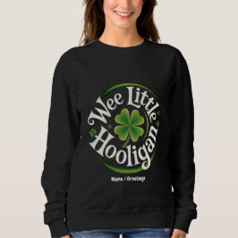 Sudadera Pequeño Hooligan San Patrick's Day gracioso irland