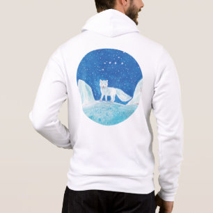 Sudadera Pequeño Ilustracion de Fox Ártica (Vulpes Lagopus)