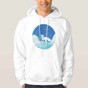Sudadera Pequeño Ilustracion de Fox Ártica (Vulpes Lagopus)