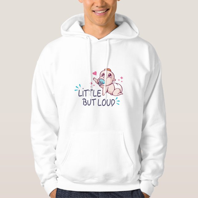 Sudadera Pequeño pero fuerte (Anverso)