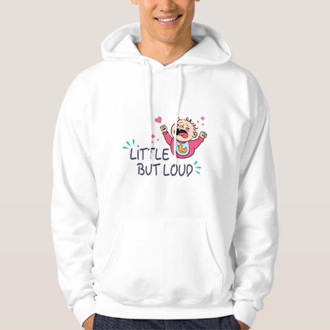 Sudadera Pequeño pero fuerte (Anverso)