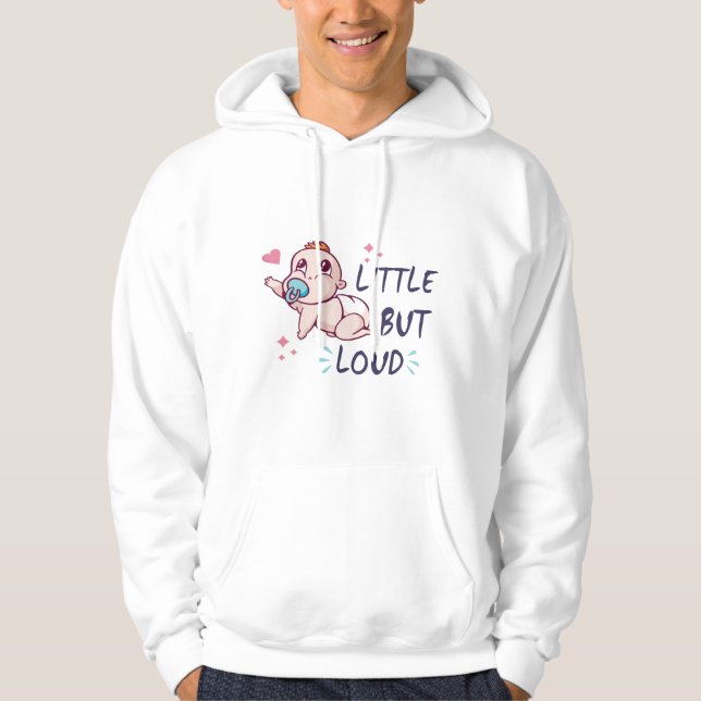 Sudadera Pequeño pero ruidoso (Anverso)