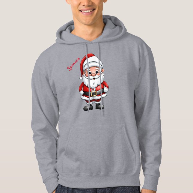 Sudadera Pequeño Personalizado Santa (Anverso)