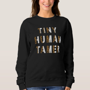 Sudadera Pequeño tamer humano leopardo preescolar jardín Te