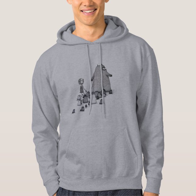 Sudadera pequeños monstruos del monstruo (Anverso)