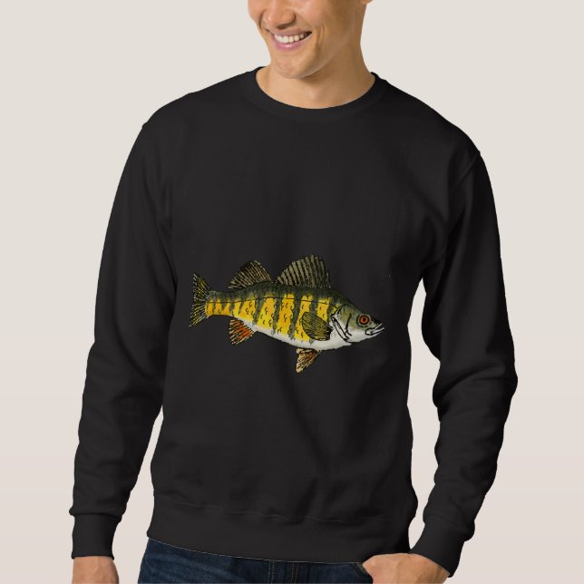Sudadera Percha de pesca (Anverso)