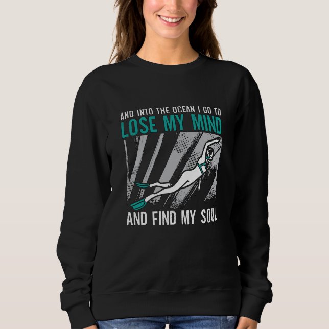 Sudadera Perder La Mente Y Encontrar Mi Alma Libre (Anverso)