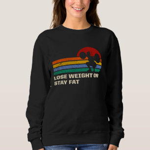 Sudadera Perder peso o mantener la grasa Funny Fitness Humo