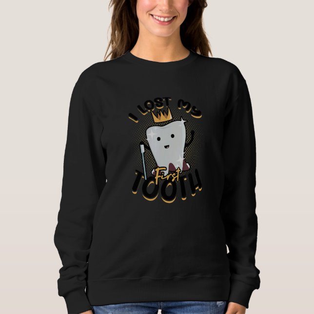Sudadera Perdí mi primer diente  Doctor (Anverso)