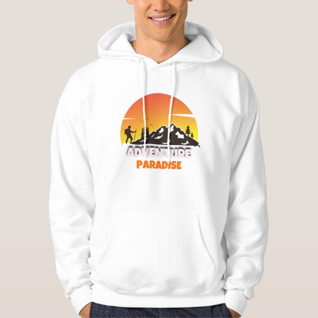 Sudadera Perdido en la naturaleza Hoodie (Anverso)