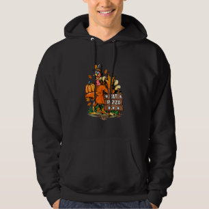 Sudadera Peregrino de Turquía Comer Pizza Niños Vegan Adult