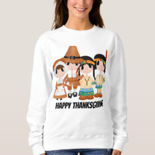 Sudadera Peregrinos y Día de Acción de Gracias de los
