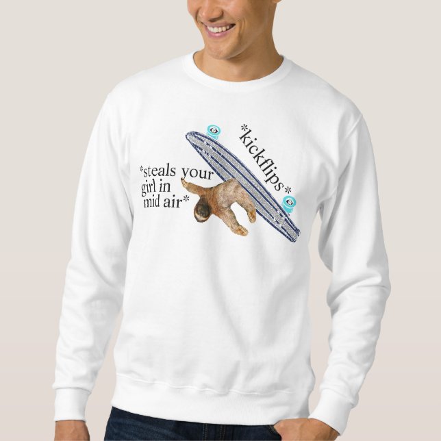 Sudadera pereza fresca (Anverso)