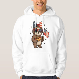Sudadera Perezoso 4 de Julio