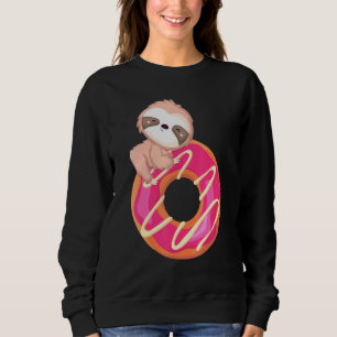 Sudadera Perezoso Bebé En Donut
