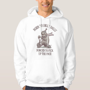 Sudadera Perezoso Ciclista Retro Dibujo Animado