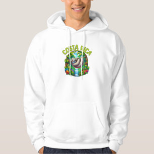 Sudadera Perezoso de Costa Rica - Camiseta de la cascada de