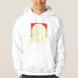Sudadera Perezoso divertido gráfico meme Bruh para niños ni
