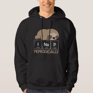 Sudadera Perezoso Divertido Tabla Periódica Ciencia Física