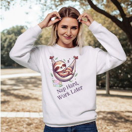 Sudadera Perezoso Duro Sueño