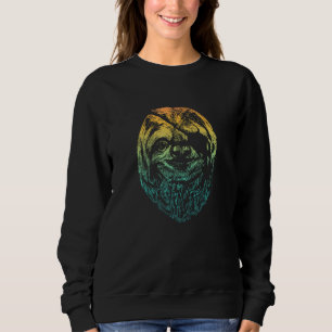 Sudadera PEREZOSO genial con parche en el ojo