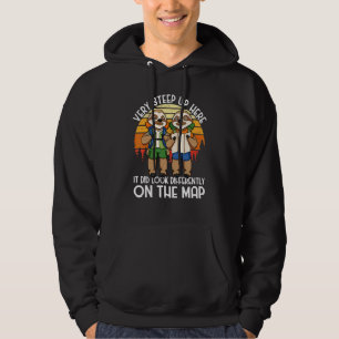 Sudadera Perezoso Hiking Muy Empinado Se Ve Diferente En Ma