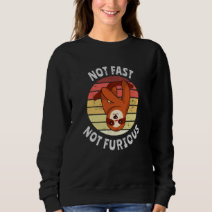 Sudadera Perezoso no rápido no furioso