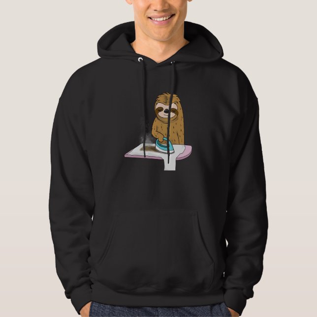 Sudadera Perezoso plancha su también (Anverso)